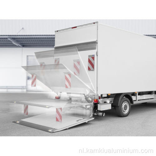 Aluminium voor vrachtwagenopbouw